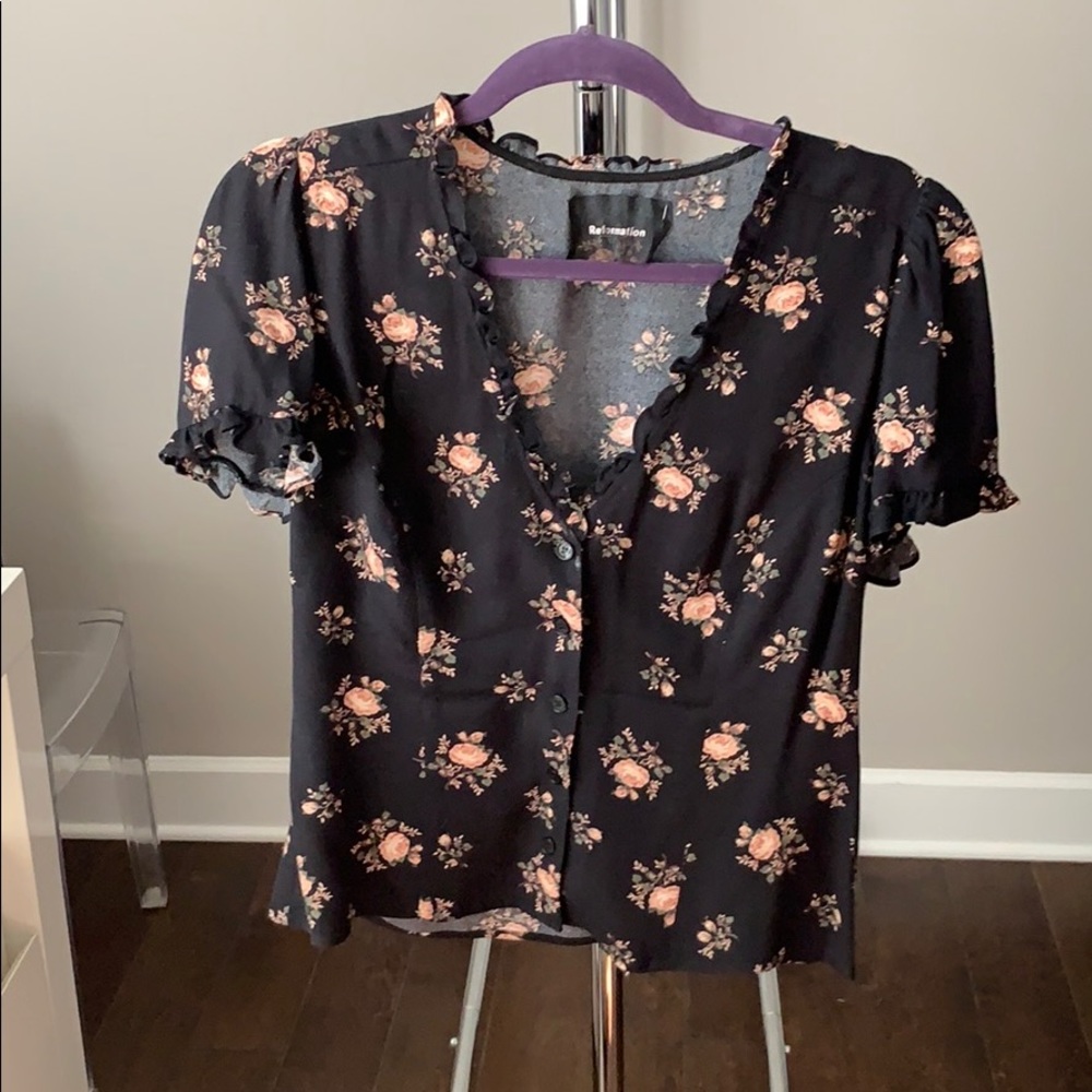 Reformation Blouse